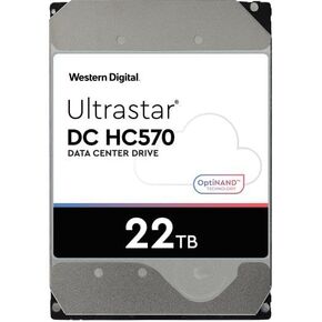 WD Ultrastar DC HC570 0F48155 22 TB Hard Drive - 3.5" Internal - SATA (SATA/600) - Conventional Magnetic Recording (CMR) Method in Saudi Arabia