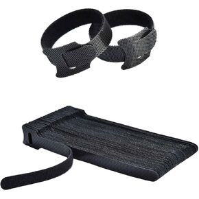 50PC Cable Ties Reusable - Cable Straps Multi-Purpose Tie Wraps Fastening Straps Used for Headphones Phones 1 in Saudi Arabia