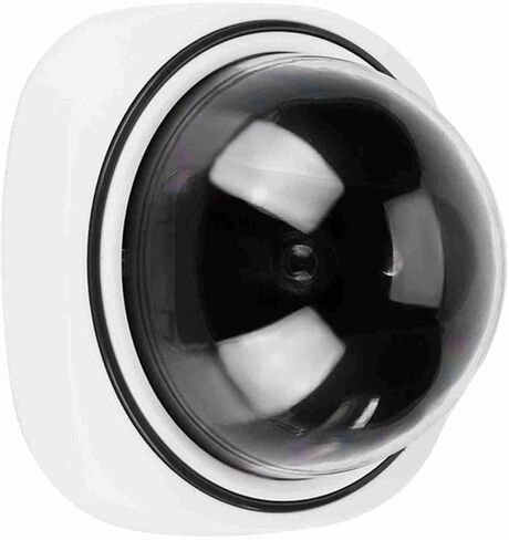 Fake Fake Security Camera Dome 11×11×7 Home Security Dome Simulated Camera Video Dummy Indoor Outdoor Security Camera Dummy Security Camera Fake Security Camera Dome in Saudi Arabia
