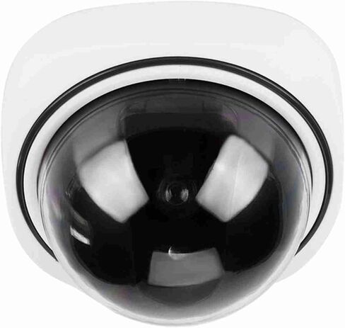 Fake Fake Security Camera Dome 11×11×7 Home Security Dome Simulated Camera Video Dummy Indoor Outdoor Security Camera Dummy Security Camera Fake Security Camera Dome in Saudi Arabia