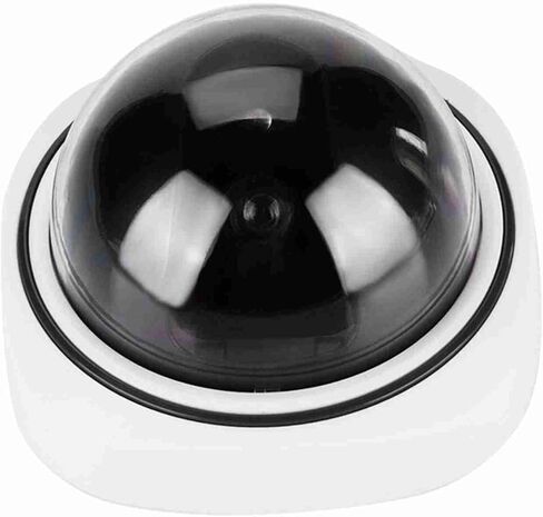 Fake Fake Security Camera Dome 11×11×7 Home Security Dome Simulated Camera Video Dummy Indoor Outdoor Security Camera Dummy Security Camera Fake Security Camera Dome in Saudi Arabia
