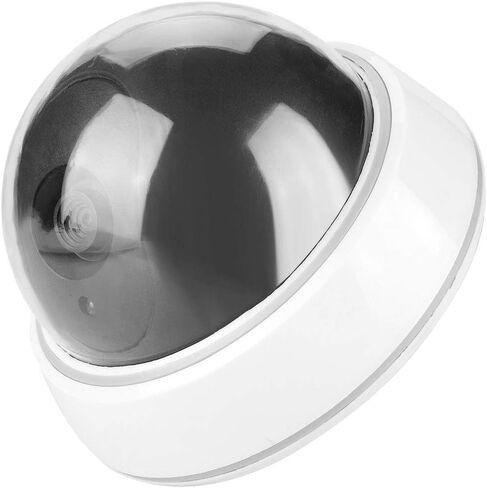 Dummy Camera with Flashing LED Light, Simulated Camera, Security Camera, Dummy Dome Surveillance Camera, Indoor and Outdoor Surveillance Camera, Wall Mount in Saudi Arabia