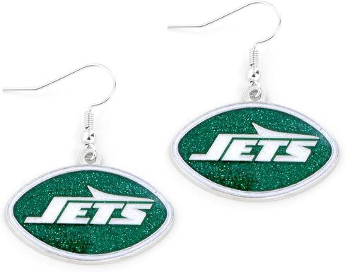 NFL Washington Commanders Glitter Dazzle Earrings in Saudi Arabia