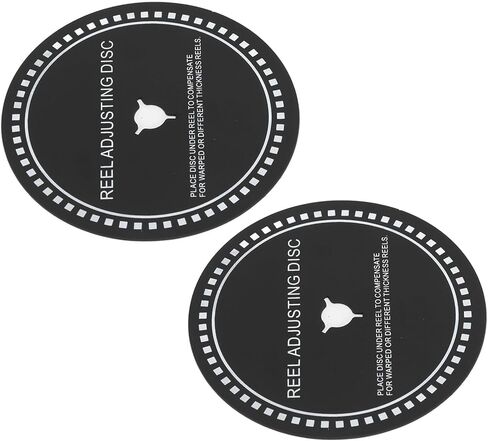 Silicone Black Nab HUB Adapter Spacer 82mm Diameter for Reel to Reel Tape Recorders (1.0mm) in Saudi Arabia