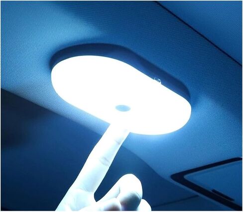 Car Ceiling Roof Lights Car Roof Light Interior Lighting Magnetic Ceiling Atmosphere Reading Cabinet Bedroom Wireless USB Charging in Saudi Arabia