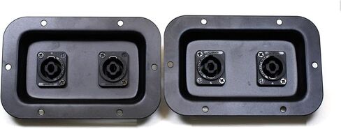 (2) لوحتان أصليتان لمكبرات الصوت من نوع Neutrik NL4MPXX Dual SpeakON Jack in Saudi Arabia