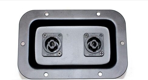 (2) لوحتان أصليتان لمكبرات الصوت من نوع Neutrik NL4MPXX Dual SpeakON Jack in Saudi Arabia