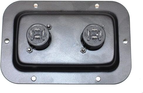 (2) لوحتان أصليتان لمكبرات الصوت من نوع Neutrik NL4MPXX Dual SpeakON Jack in Saudi Arabia