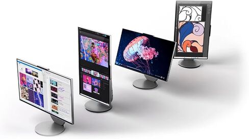 Lenovo Yoga AIO All-in-One with Intel Core Ultra 5 125H Processor, 27" 2560x1440 QHD Touchscreen 4 Side Narrow Bezel Display, 16GB LPDDR5X-7467MT RAM, 512GB of SSD, 5MP IR/RGB Camera, and Win 11 Home in Saudi Arabia