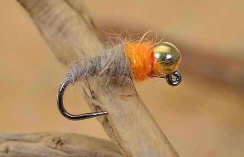 20 Euro Nymphs Fly Assortment Tied on Hanak Hooks - Includes Silicone Fly Box in Saudi Arabia