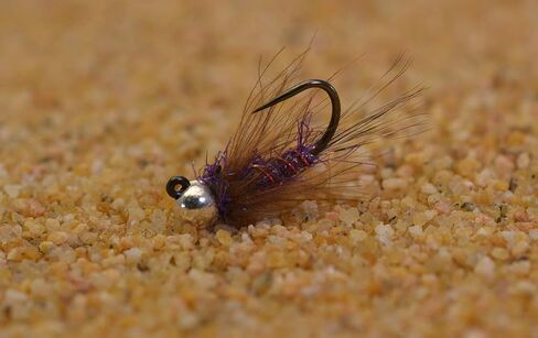 20 Euro Nymphs Fly Assortment Tied on Hanak Hooks - Includes Silicone Fly Box in Saudi Arabia