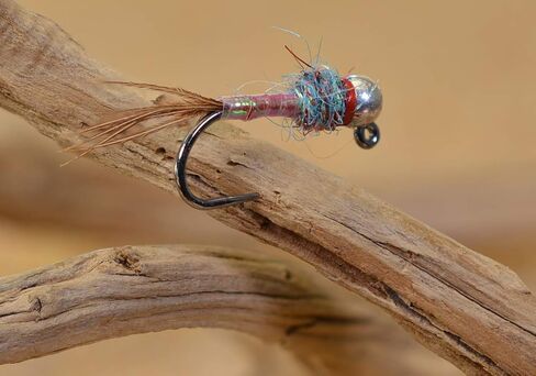 20 Euro Nymphs Fly Assortment Tied on Hanak Hooks - Includes Silicone Fly Box in Saudi Arabia