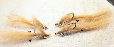 Crafty Brown Shrimp Fly | Mustad Duratin Hooks | Choose Hook #2 or #6 in Saudi Arabia