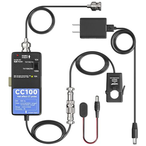 Goupchn MCX Oscilloscope Probe 60MHz 1X 10X Alligator Clip for Mini DSO Nano Portable Oscilloscope DS201 DS202 DSO201 DSO202 VC101 VC102 with Accessory Kit in Kuwait