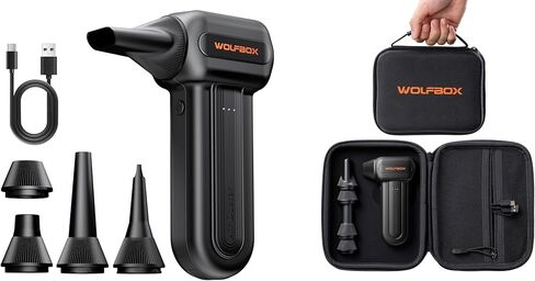 WOLFBOX MF60/70 Compressed Air Duster and Hard Carrying Case in Saudi Arabia