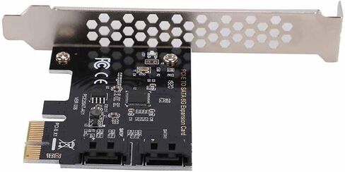 ciciglow PCIE to 3.0 2 Port III 6Gbps Adapter Cards with Full Speed Bandwidth for PC Enthusiasts and in Saudi Arabia