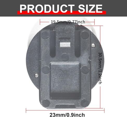 Magnetic Two-Way Radio Mount Kit, Heavy Duty NdFeB Magnet Clip Holder with Anti-Slip Coating, Compatible with Motorola R7, DP, DGP, APX, XiRP, XPR Series Walkie Talkies in Saudi Arabia