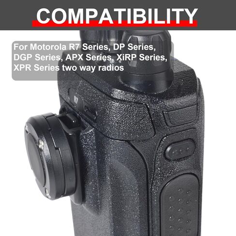 Magnetic Two-Way Radio Mount Kit, Heavy Duty NdFeB Magnet Clip Holder with Anti-Slip Coating, Compatible with Motorola R7, DP, DGP, APX, XiRP, XPR Series Walkie Talkies in Saudi Arabia
