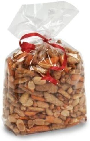 مجموعة 100 حقيبة - طراز Gussett 5 بوصة × 2.5 بوصة × 11 بوصة أكياس التشيلو أكياس شفافة من ورق تغليف الهدايا عالي الجودة 1.5 مل in Kuwait