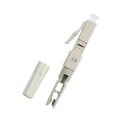 10 Pack LC/OM3 Multimode Quick Connector, 50/125μm Mechanical Fast Adapter for Data Center & Office Network in Saudi Arabia