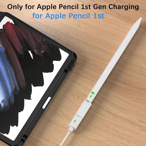 2-Pack Adapters for Apple Pencil 1st Generation, Pencil Adapter Female to Female Charger Connector for iPad Stylus, for iPad Pro 1st/2nd/Mini 5th Air 3rd, for iPad 9th/8th/7th/6th/5th in Saudi Arabia