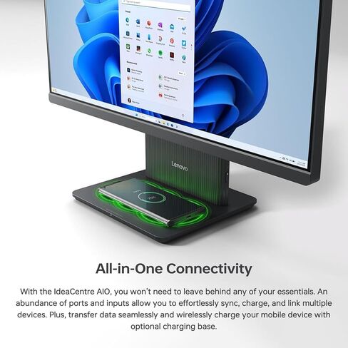 كمبيوتر Lenovo IdeaCentre Business الكل في واحد، شاشة لمس 27 بوصة FHD 100 هرتز، AMD Ryzen 7 8845HS، ذاكرة الوصول العشوائي DDR5 سعة 64 جيجابايت، SSD 2 تيرابايت، Win11 Home، KB & M اللاسلكية، جاهز للطيار، حزمة مع Adata UC310 64 جيجابايت in Saudi Arabia