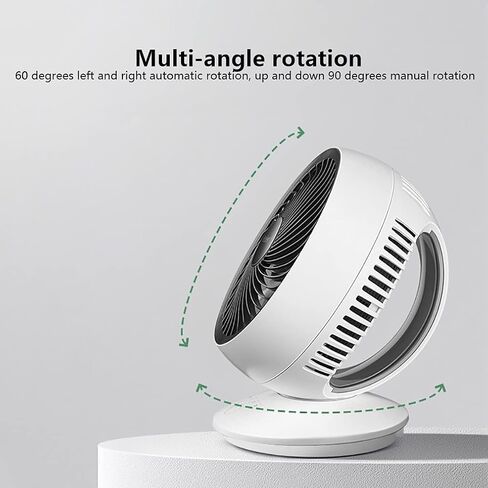 Habiba Strong Airflow Mini Fan USB Rechargeable Fan 3 Speed Multi-Purpose Small Fan Portable Handheld Fan for Personal Office Desk Car Outdoor Portable in Saudi Arabia