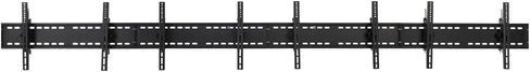 Displays2go Video Wall Mount for (4) 30" - 60" TV Screens, Tilting Bracket - Black (MNBD3060S4) in Saudi Arabia