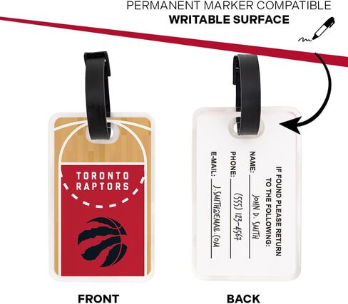 Desert Cactus Toronto Raptors Luggage Tag – Official NBA National Basketball Travel ID Label for Suitcases, Bags, and Carry-Ons (Acrylic Luggage Tag B) in Saudi Arabia
