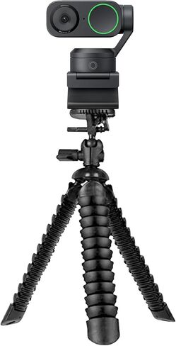 Insta360 Link 2 - كاميرا ويب PTZ 4K للكمبيوتر/Mac، مستشعر 1/2 بوصة، تتبع AI، HDR، ميكروفون إلغاء الضوضاء AI، التحكم في الإيماءات للبث، مكالمات الفيديو، الألعاب والمزيد مع حامل ثلاثي مرن وقماش عدسة in Kuwait