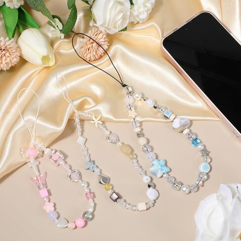 3Pcs Phone Charm Strap, Cute Camera Charm Strap, Charms Phones Charms Wrists Straps for Camera, Phones, Bag in Saudi Arabia