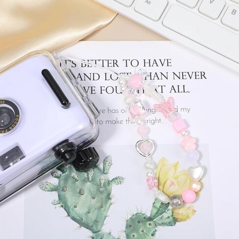 3Pcs Phone Charm Strap, Cute Camera Charm Strap, Charms Phones Charms Wrists Straps for Camera, Phones, Bag in Saudi Arabia