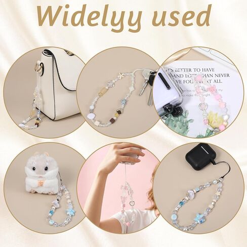 3Pcs Phone Charm Strap, Cute Camera Charm Strap, Charms Phones Charms Wrists Straps for Camera, Phones, Bag in Saudi Arabia