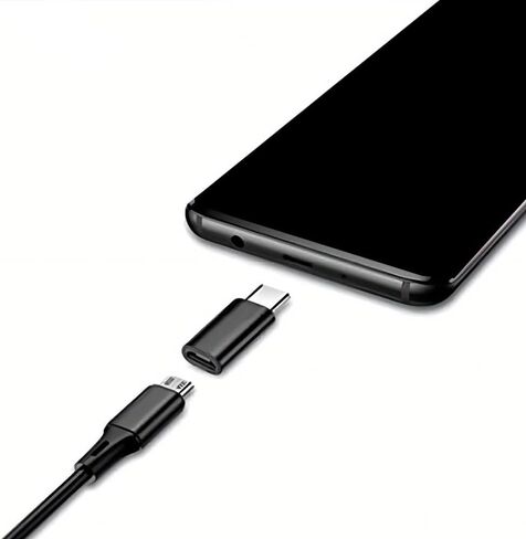 8 قطع محول USB إلى USB C، موصل محول Micro USB إلى USB C أنثى ذكر لأجهزة الكمبيوتر المحمول والسيارة والهاتف الذكي وسماعات الرأس وميكروفون الكمبيوتر in Saudi Arabia