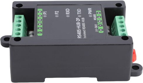 Pomya Industrial Grade 2 Channel Isolated 485 Hub, 300-460800bps Wide Baud Rate, Supports Relay, Extension & Isolation Functions for Network Expansion in Saudi Arabia
