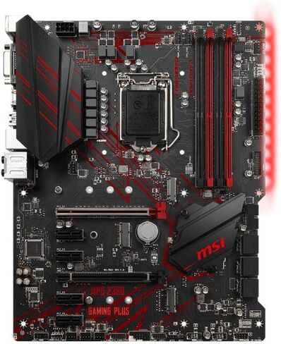 اللوحة الأم MSI MPG Intel Z390 Gaming Plus ATX DDR4-SDRAM in Saudi Arabia