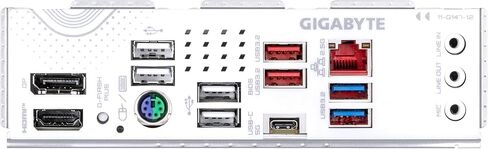 اللوحة الأم GIGABYTE B850 Eagle Ice - معالجات سلسلة AMD Ryzen 9000، 8+2+2 مرحلة رقمية VRM، حتى 8200 ميجا هرتز DDR5 (O.C)، 1x PCIe 5.0 M.2 + 2X PCIe 4.0 M.2، 2.5 جيجا بايت LAN، USB 3.2 Gen 2 in Saudi Arabia