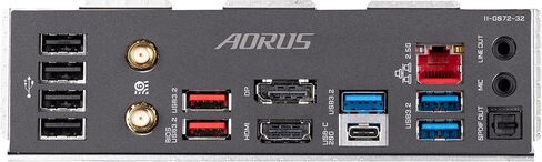 GIGABYTE Z790 AORUS Elite AX (LGA 1700/ Intel Z790/ ATX/ DDR5/ Quad M.2/ PCIe 5.0/ USB 3.2 Gen2X2 Type-C/Intel WiFi 6E/ 2.5GbE LAN/Q-Flash Plus/PCIe EZ-Latch/اللوحة الأم للألعاب) (متجدد) in Saudi Arabia