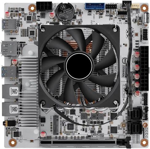لوحة أم 8845HS 8-core NAS مع منافذ إيثرنت مزدوجة 10 جيجا ومعالج AI 8-Bay (اللوحة الأم +2*SFF8643+مروحة) in Kuwait