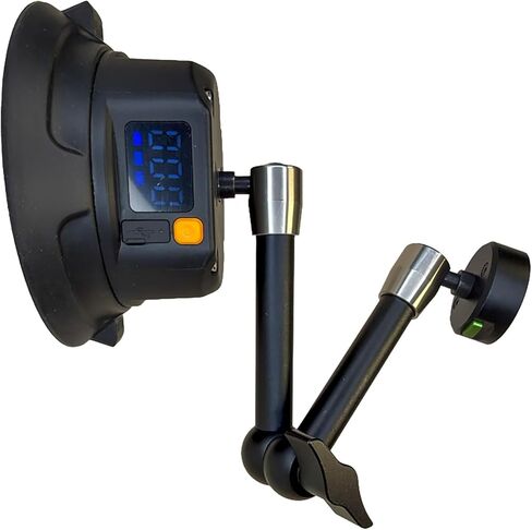 حامل مكنسة إلكترونية Flex Suction E-PRO لقمرة قيادة الطيران - كوب شفط ذكي 4.5 بوصة، دوران 360 درجة، ذراع مرن كامل، قاعدة حامل جهاز طيار مقاومة للاهتزاز in Saudi Arabia