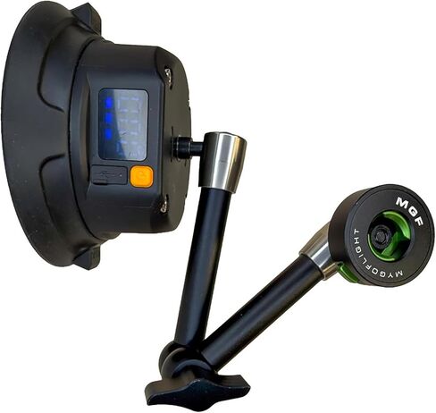 حامل مكنسة إلكترونية Flex Suction E-PRO لقمرة قيادة الطيران - كوب شفط ذكي 4.5 بوصة، دوران 360 درجة، ذراع مرن كامل، قاعدة حامل جهاز طيار مقاومة للاهتزاز in Saudi Arabia