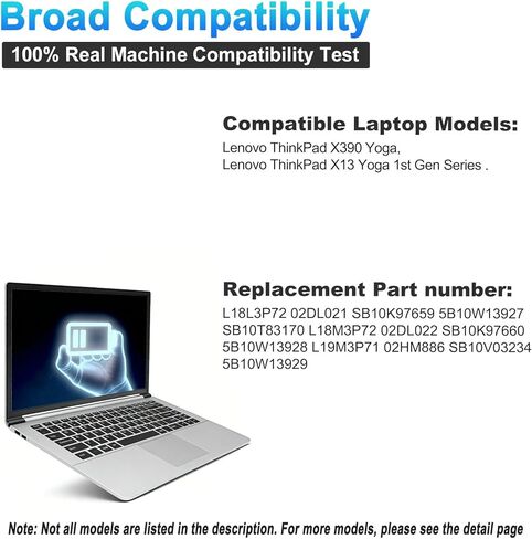 L18M3PFA L18D3PF2 استبدال بطارية الكمبيوتر المحمول لـ Lenovo Yoga C740-15IML C740-15 81TD سلسلة Notebook 5B10T83739 5B10T83740 5B10W67258 5B10W67402 SB10W675 in Kuwait