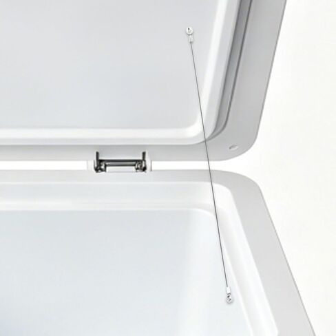 2pcs Cooler Lid Strap Replacement, 41.1cm/16.18in Long Heavy Duty Stainless Steel Cooler Lid Strap Replacement with Screws Compatible with Igloo & Coleman Coolers in Saudi Arabia