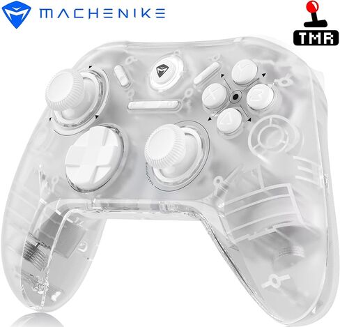 جهاز تحكم Machenike G1Pro للكمبيوتر الشخصي مع عصا تحكم TMR، وحدة تحكم ألعاب لاسلكية 1000 هرتز للكمبيوتر الشخصي، جيروسكوب، منصة متعددة لنظام التشغيل Windows/Android/iOS/Switch2 in Saudi Arabia