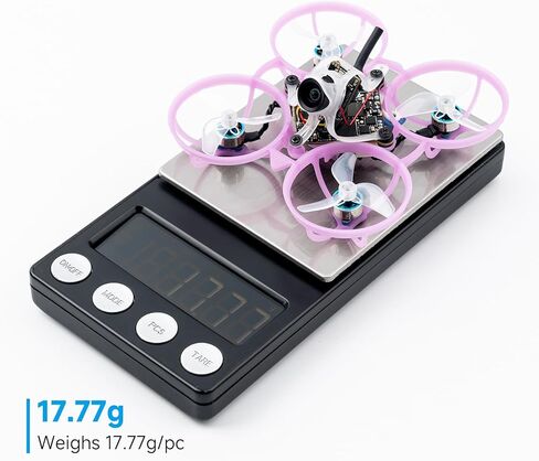 BETAFPV Air65 II طائرة كوادكوبتر بدون فرشاة، طائرة بدون طيار صغيرة خفيفة الوزن 1S 65 مم مع مصفوفة 1S 5IN1 II 12A FC، محرك 0702 30000KV، دعامة 1207 ثلاثية الشفرات، كاميرا C03، مظلة وإطار Air II لسباق FPV داخلي in Saudi Arabia