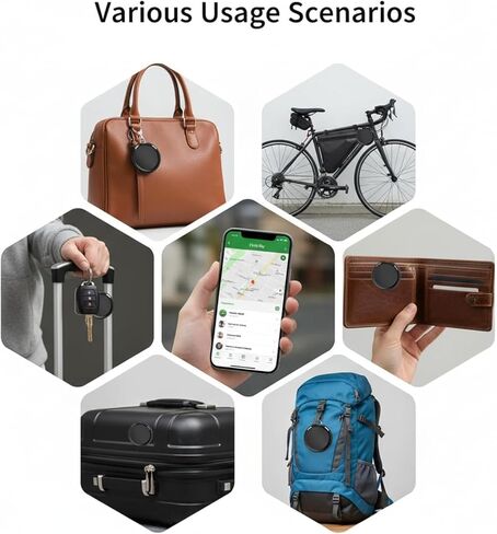 No Subscription GPS Tracker for Vehicles Work with Find My(iOS Only) Real-Time Mini Tracker Tags Global Coverage Hidden Car Location Tracking Tags Device with Magnetic Case No Monthly Fee Required in Saudi Arabia