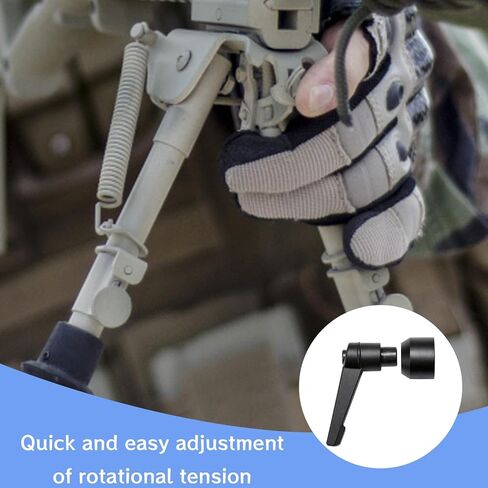 رافعة سقاطة ذات قفل محوري لأنظمة Bipod، متوافقة مع سلسلة Harris S، رافعة بديلة لضبط التوتر بدون أدوات لملحقات M-LOK Bipod، هيكل فولاذي in Kuwait