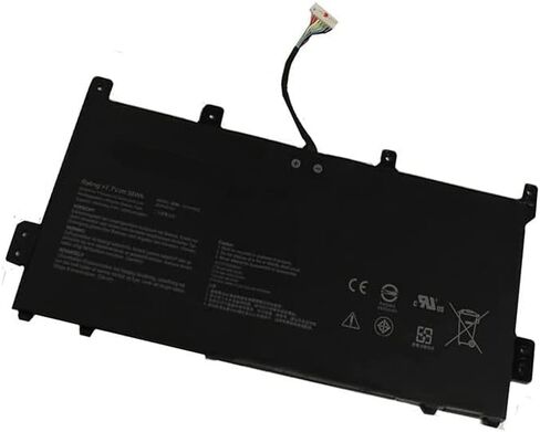 بطارية بديلة لأجهزة الكمبيوتر المحمول/الكمبيوتر المحمول Powerforlaptop متوافقة مع Chromebook C423 C423NA C523 C523NA Series C21N1808 C21PQCH 0B200-03060000 0B200-03130000M in Saudi Arabia