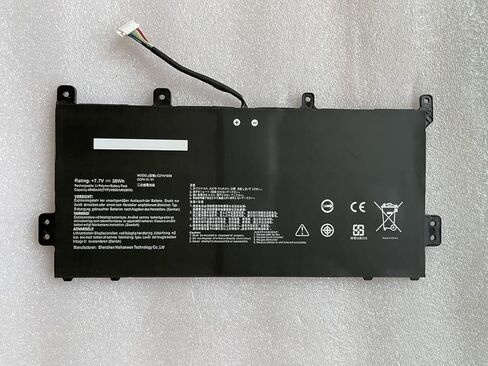 بطارية بديلة لأجهزة الكمبيوتر المحمول/الكمبيوتر المحمول Powerforlaptop متوافقة مع Chromebook C423 C423NA C523 C523NA Series C21N1808 C21PQCH 0B200-03060000 0B200-03130000M in Saudi Arabia