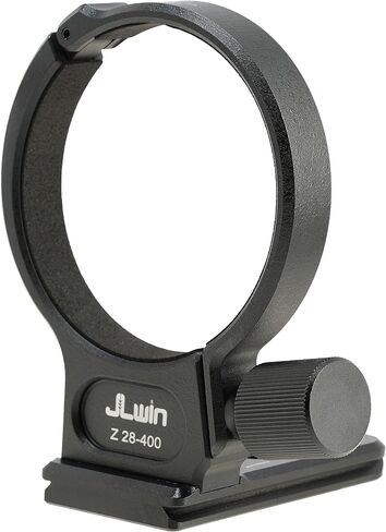 طوق حلقي للتركيب على حامل ثلاثي القوائم متوافق مع كاميرا Nikon Nikkor Z مقاس 28-400 مم F4-8 VR، لوحة إطلاق سريعة من Arca-Swiss مع فتحات ملولبة 1/4 بوصة و3/8 بوصة لمثبت مشبك الرأس in Kuwait